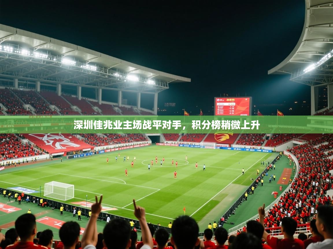 2025 极直播官网深圳佳兆业主场战平对手，积分榜稍微上升  第2张